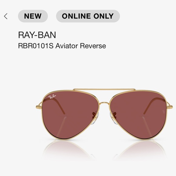 🆕 RAY-BAN Aviator Reverse Glasses - Picture 3 of 8